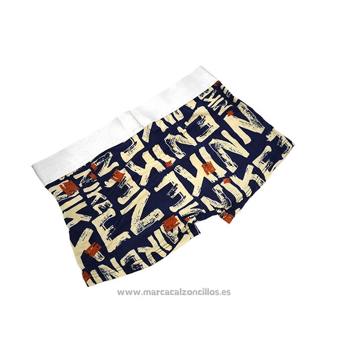 Boxer Calvin Klein Hombre Prints Colors Azul Amarillo